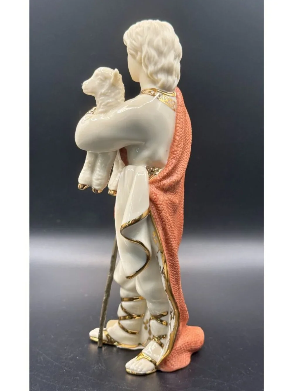 Lenox First Blessing Shepherd Boy with Lamb 6119218 Nativity NWT 2001
